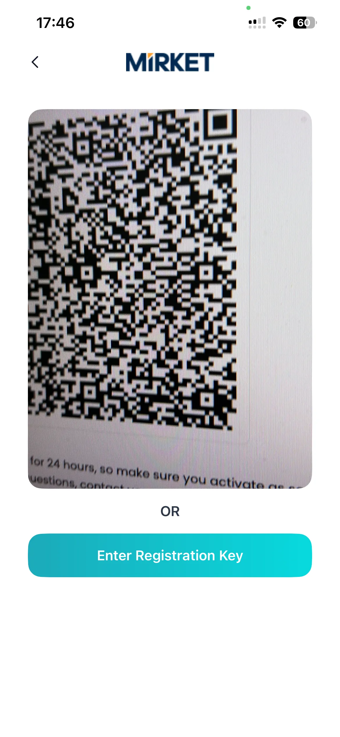 Mirket passwordless mobile authentication approval prompt